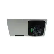 Shelly Wall Display X2 Wi-Fi+Bluetooth villanykapcsoló + érintőképernyős vezérlőpanel (ezüst / króm kerettel) + BLU H&T szenzor