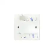 SmartWise BRFW1 1 gombos vezetéknélküli, RF fali kapcsoló, fehér előlappal