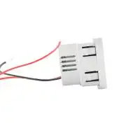 Shelly USB-A + USB-C töltő, kiegészítő modul az asztali tartóhoz, fehér