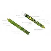 Dupla DIN sín adapter 2 db Shelly MINI reléhez