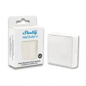 Shelly BLU Wall Switch 4 - fali nyomógomb, keret nélküli verzió