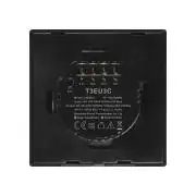 Sonoff TX T3EU1C WiFi+RF, érintős 1 gombos villanykapcsoló (fekete)