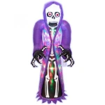 Felfújható Halloween csontváz