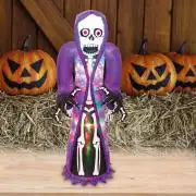 Felfújható Halloween csontváz