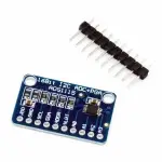 Analóg digitál konverter, I2C, 12 bit