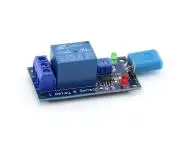 Páratartalom relés kapcsoló, páratartalom szenzor HR202