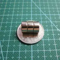 Kör alakú, hengeres mágnes: 10 mm x 5 mm