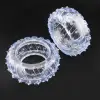 1:10 Rubber Tire Wheels Transparent DIY RC Model Toy Car Wheel Part 101mm (100mm)