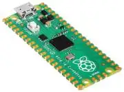 Raspberry Pi Pico, RP2040, Arm Cortex-M0+, 264KB RAM