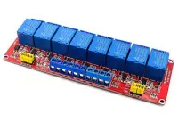 Trigger relés modul 8 csatornás