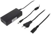 Tápegység, impulzusos, 12V DC, 5A, 60W, 5.5/2.1mm