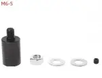 Kőrfűrész adapter M6, 5mm tengelyre