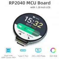 RP2350A fejlesztői panel, 0.96 LCD kijelzővel, 160x80px, Dual-core & Dual-architecture Microcontroller, 150MHz