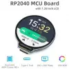 RP2040 MCU Board With 1.28 Inch Round LCD 65K RGB Base on Raspberry Pi RP2040 USB C Port Accelerometer Gyroscope Sensor
