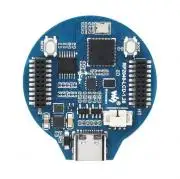 RP2040 MCU Board With 1.28 Inch Round LCD 65K RGB Base on Raspberry Pi RP2040 USB C Port Accelerometer Gyroscope Sensor