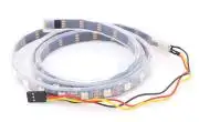 WS2812 Programozható led szalag, egyesével vezérelhető ledekkel, vízálló tokozásban