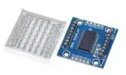 8x8 LED Mátrix modul meghajtó IC-vel