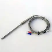 3m Hőmérséklet érzékelő, hőelem K-típusú, szenzor, ø5*100mm