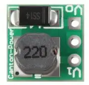 DC-DC mini boost Converter (fel konvertál)