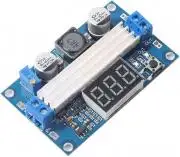 DC-DC fel, boost, max 100W kijelzővel
