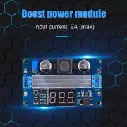 DC-DC fel, boost, max 100W kijelzővel