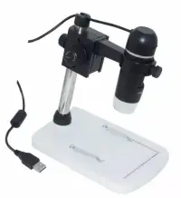 Digitális mikroszkóp; Nagyítás: x10÷x300;  Táp: USB