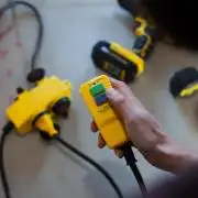 STANLEY 4-es elosztó kapcsolóval, RCD dugóval