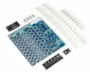 SMD forrasztás gyakorló KIT, kezdő