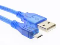 USB kábel USB Micro csatlakozóval, pl speciális Arduinokhoz
