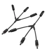 MC4 Szolár napelemes csatlakozó elosztó 3-as (4 pontos) pár