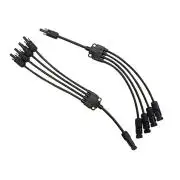 MC4 Szolár napelemes csatlakozó elosztó 4-es (5 pontos) pár