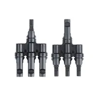 MC4 Szolár napelemes csatlakozó elosztó 3-as (4 pontos) pár