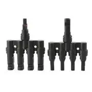 MC4 Szolár napelemes csatlakozó elosztó 4-es (5 pontos) pár