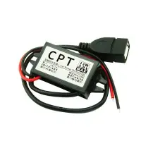 DC-DC konverter, 15W, 3A átalakító, USB anya