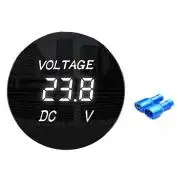 D3 Panel LED Digital Display Voltmeter 5V12V24V36V48V