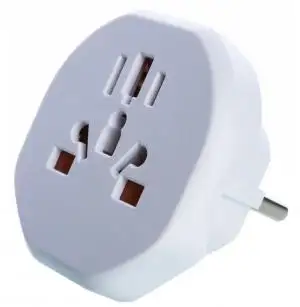 Átalakító adapter AC 220V UK, AUS, Európai