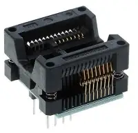 300mil SOP16 to DIP8 IC socket Programmer adapter Socket OTS-28-1.27-04, for eeprom, flash, MCU