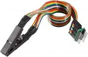 SOP8/SOIC8 vagy SOP16/SOIC16 programozó csipesz kábellel DIP16 kivezetésere