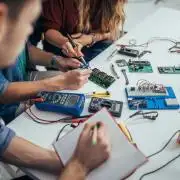 LED Óra elektronikai építő KIT