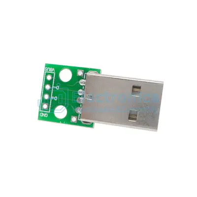 Apa USB csatlakozó breakout board modul, 2.54mm 4pin