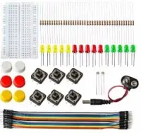 UNO R3 Mini Breadboard LED Jumper Wire Button KIT