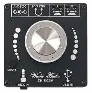 ZK-502M 2x50W Sztereó Bluetooth Digitális Erősítő modul