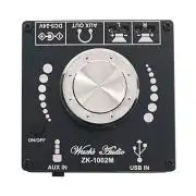 ZK-1002M 2x100W Sztereó Bluetooth Digitális Erősítő modul