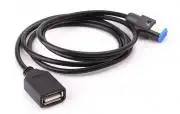 Autós audió - USB átalakító csatalakozó, hosszabbító kábel