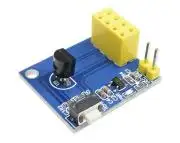 Hőmérséklet pajzs ESP8266-hoz, DS18B20 szenzorral
