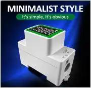 Digitális Feszültség, árammérő, teljesítmény, fogyasztás mérő 220V, 230V, max 100A