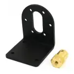 6mm tengelyre Hex adapter, és motor rögzítő keret, 4db