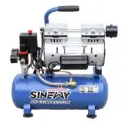 Kompreszor, olajmentes, csendes 550W 9L