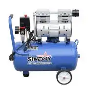 Kompresszor, olajmentes, csendes 750W 24L