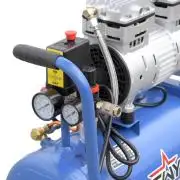 Kompresszor, olajmentes, csendes 750W 24L